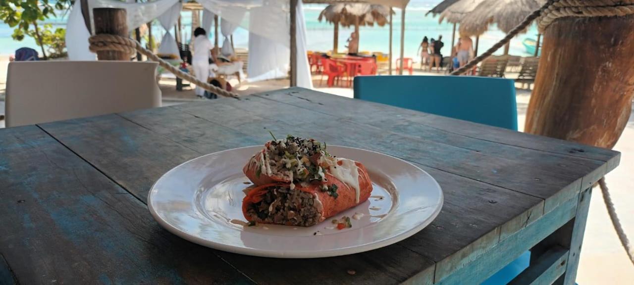 Hotel Blue Reef Frente Al Mar Mahahual Exterior photo