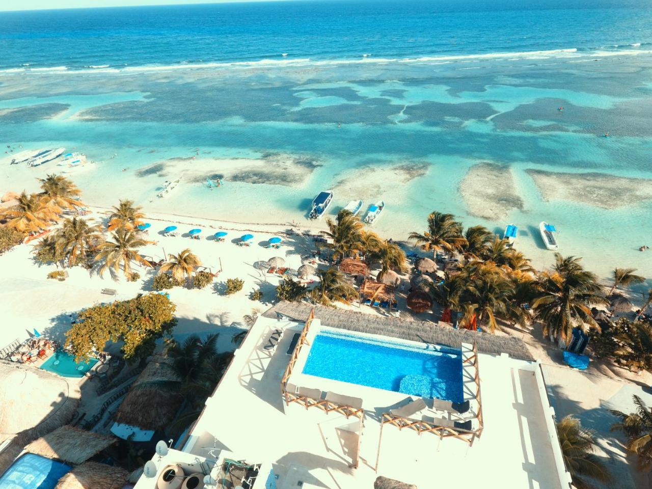 Hotel Blue Reef Frente Al Mar Mahahual Exterior photo